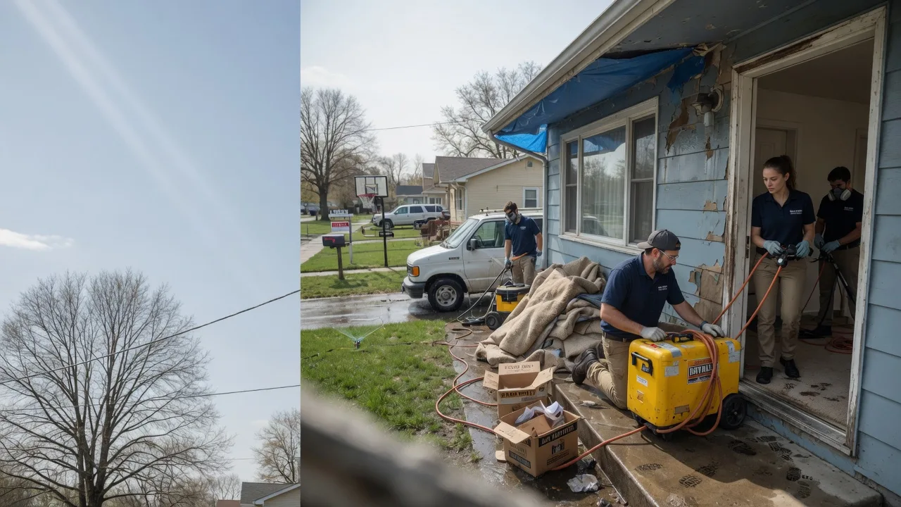 Basement Flood Cleanup in Cameron, WI near me